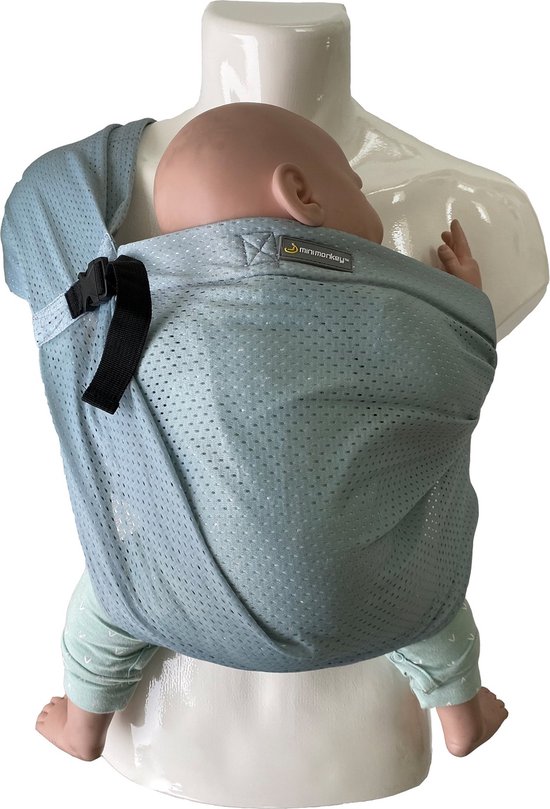Minimonkey Mini Sling Light Green van Merkloos