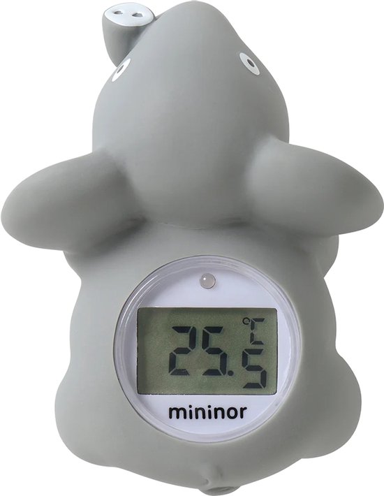 Mininor bad thermometer - digitaal - olifant van Merkloos