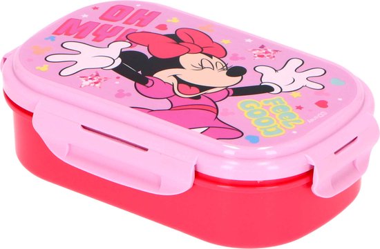 Minnie Mouse Lunchbox met bestek van Mi