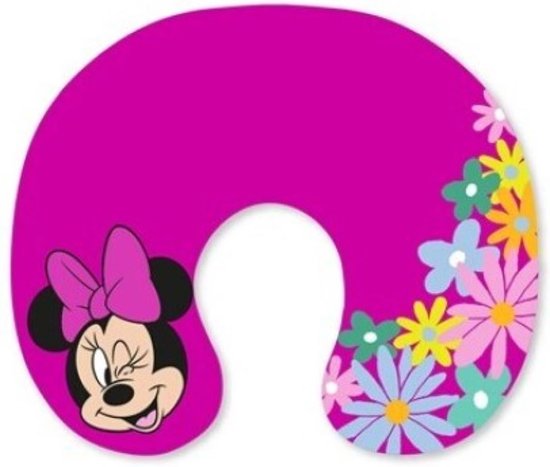 Minnie Mouse Reiskussen - Nekkussen - 33x28 cm van Mi