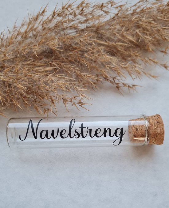 Mint11 - Navelstreng bewaarbuisje - reageerbuisje - kraamcadeau - gepersonaliseerd cadeau - babyshowercadeau van Mint11