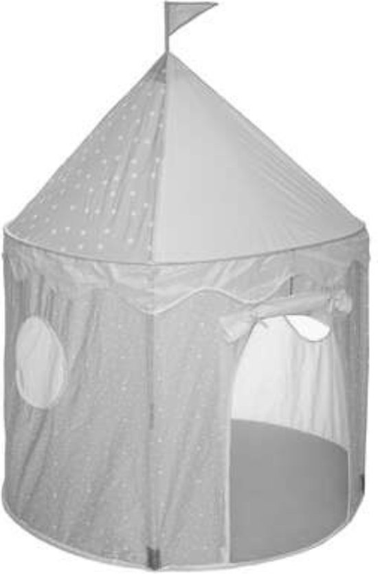 MISOU Kinder Speeltent - Tipi Tent Kinderen - Jongens - Meisjes - Pop up - Grijs van MISOU