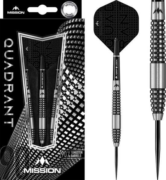 Mission Quadrant M2 90% - Dartpijlen - 26 Gram van Mission