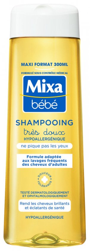 Mixa Bébé Zeer Zachte Hypoallergene Shampoo 300 ml van Mixa