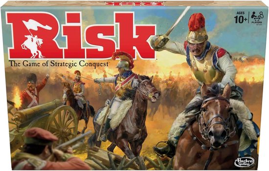 Mmgoqqt - 1 Stuk - Strategie - Avontuur - Samenwerking - Risk Bordspel - Standaard Model - Duurzaam En Intueel Speelbeleving van Merkloos