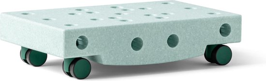 Modu Activity toy Scooter Board - Open Ended speelgoed -Blokken -Tummy Time balansbord - Balansbord - Ocean Mint / Forest Green van Modu