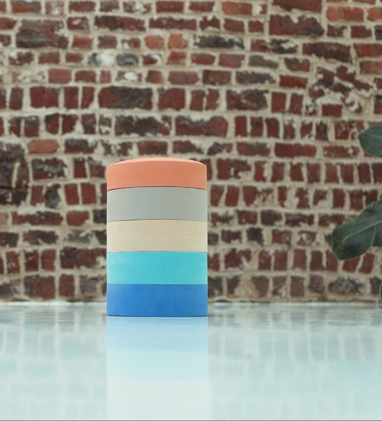 MOES Rainbow chair - Stepstones - Step up - Open ended play van Moes