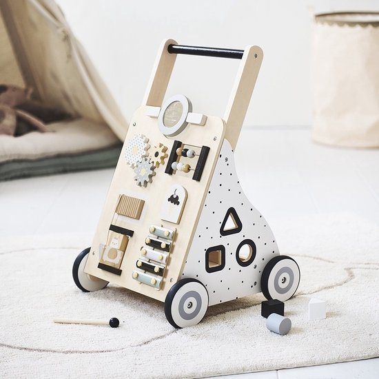 Mogi Products-Houten Loopwagen Hout -Babywalker-Looptrainer Baby- van Merkloos