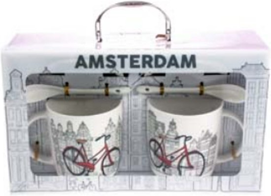 Mokken giftbox Amsterdam fiets van Souvenir Amsterdam