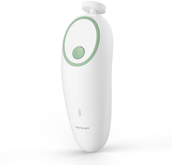 Momcozy Elektrische nagelvijl - Geschikt voor baby's, kinderen en volwassenen - Wit/Groen van Momcozy.
