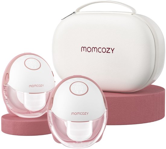 Momcozy M6 Handsfree Borstkolf - 2 stuks - Aanpasbare maat borstschild - Elektrisch van Momcozy.