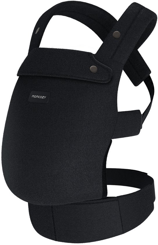 Momcozy PureHug Baby Carrier – Ergonomische en Verstelbare Draagzak voor Baby’s en Peuters - 3kg tot 20kg - Zwart van Merkloos