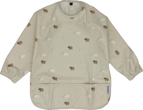 Mon Avenir - Longsleeve slab - waterproof - schort lange mouwen - Beige - Lammetje van Mon Avenir