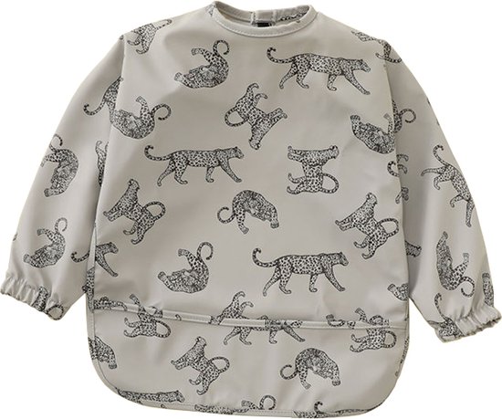 Mon Avenir - Longsleeve slab - waterproof - schort lange mouwen - Grijs - Cheeta van Mon Avenir