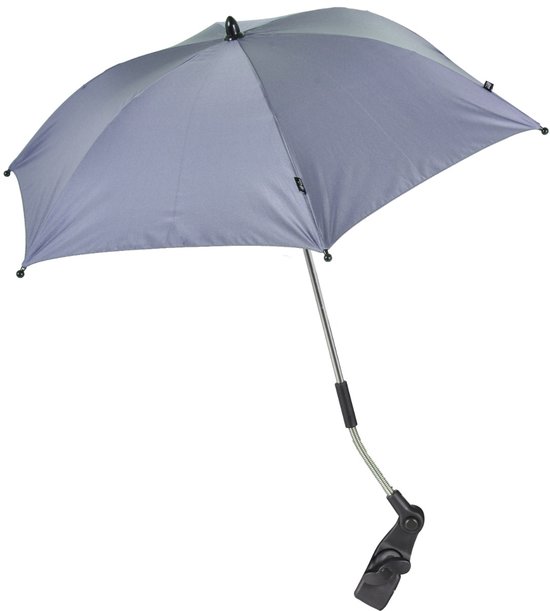 Moni Dark Grey Universele UV Buggy Parasol 112124 van Merkloos