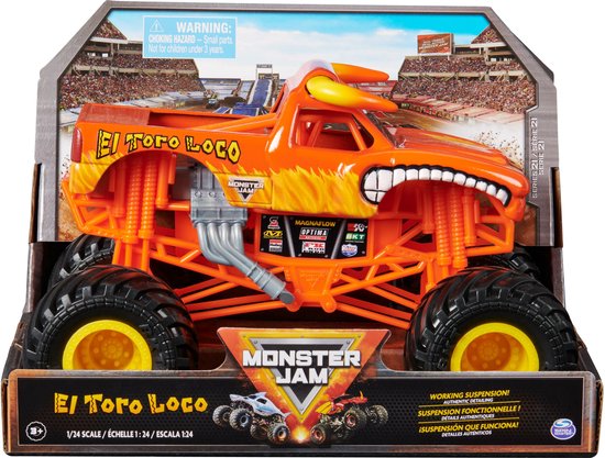 Monster jam Voertuig Speelset Spin Master El Toro Loco speelgoed voertuigen van Spin Master