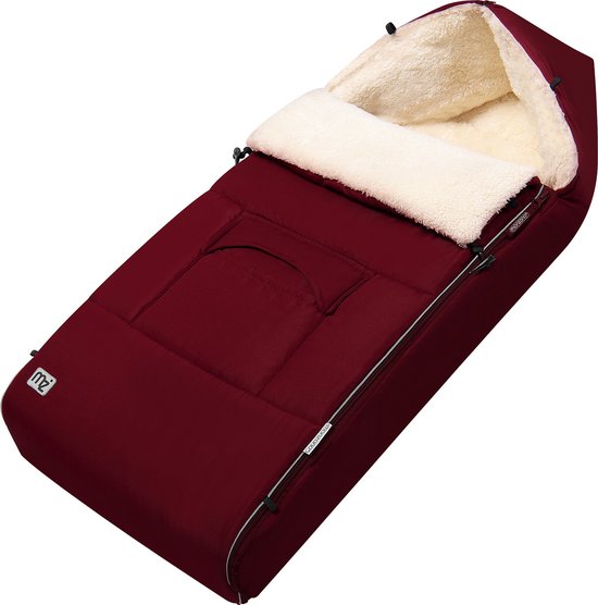 Monzana Voetenzak - Reflectoren Veiligheidsgordel 93x56cm - Bordeaux van Monzana