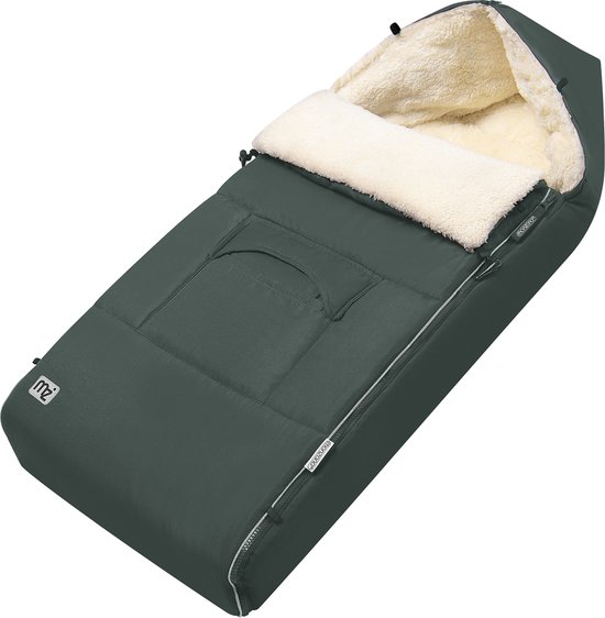 Monzana Voetenzak - Reflectoren Veiligheidsgordel 93x56cm - Grijs Groen van Monzana