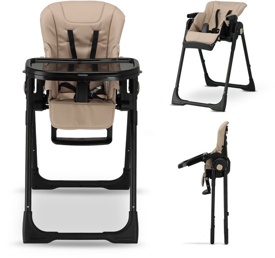 Mooiys Ella Kinderstoel - Nougat van Merkloos