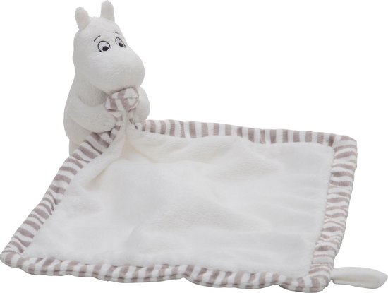 Moomin - Knuffeldoekje - 24 x 24 cm - Grijs van Moomin