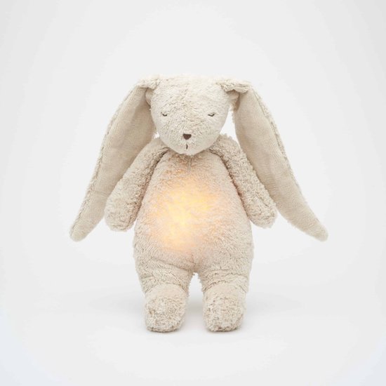 Moonie Slaapknuffel Konijn Humming Bunny Sand Natur 2.0 van Moonie