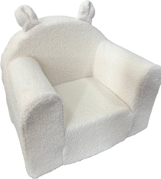 Mooskids Lenny Teddy Off-White Fauteuil