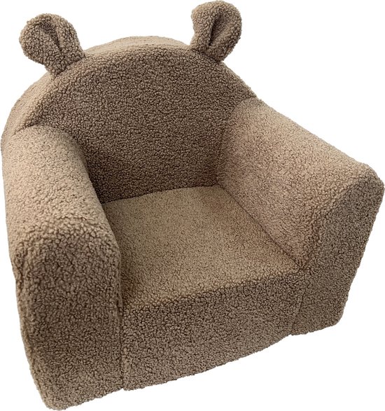 Mooskids Lenny Teddy Taupe Fauteuil