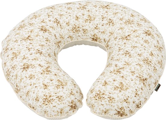 Mordesign Beige Flowers Voedingskussen C11-D11 van Mordesign