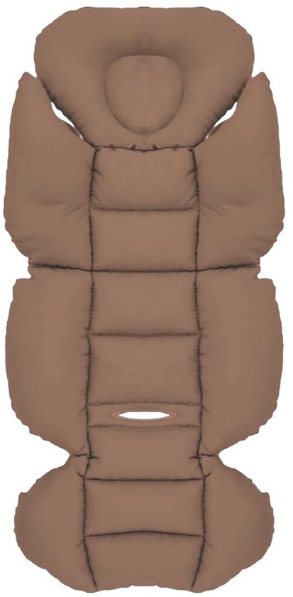 Mordesign Plain Brown Wandelwagen/Buggy Inlegkussen FD-19 van Mordesign