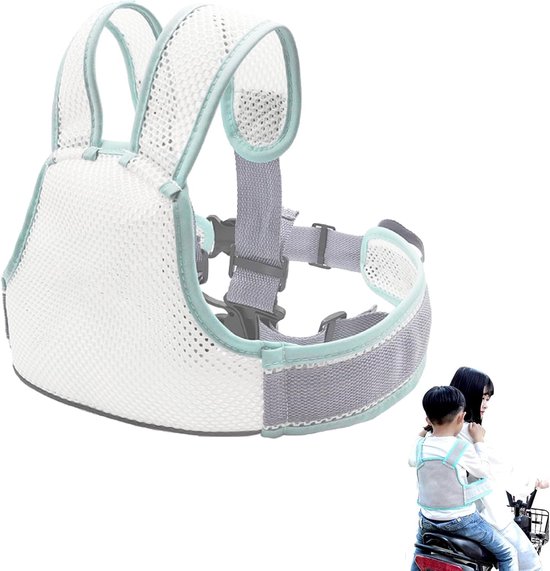 Motorcycle Safety Belt for Kids,Adjustable Motorcycle Harness for Kids,Kids Motorcycle Seat Belt,Fall Arrest Arrest,Suitable for Electric Vehicles,Bikes,Motorcycles van Ansellmo