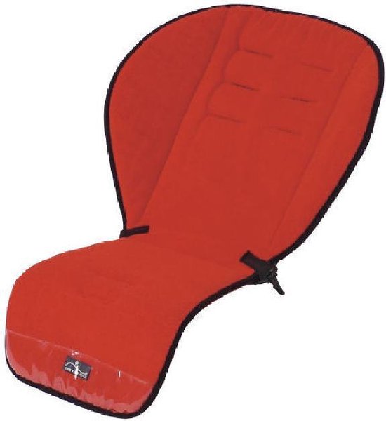 Mountain Buggy Inlegkussen rood universeel van Mountain Buggy