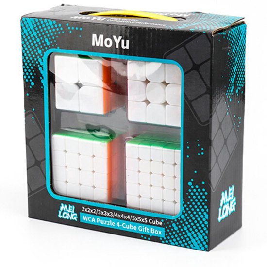 MoYu Speed Cube Set - 2x2, 3x3, 4x4, 5x5 van Moyu