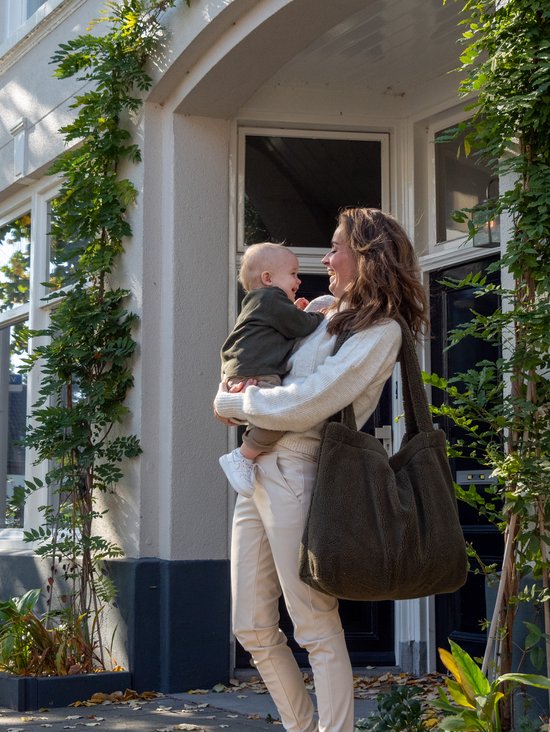 Mozz Bags Mom Bag Teddy - Olive van MOZZ