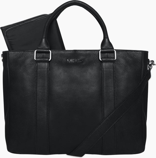 MOZZ Luiertas Lovely Large - Zwart van MOZZ