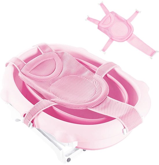 MTTProducts - Baby Bath Pillow - Baby Bath Seat - Veilig en comfortabel - C powder - Baby Bath Insert - Geschikt voor newborns - Baby Bathing Pad
