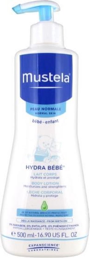 MULTI BUNDEL 3 stuks Mustela Hydra Baby Body Lotion 500ml van Mustela