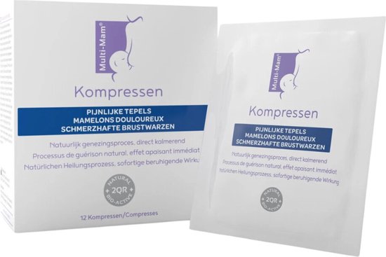 Multi-Mam Compressen Pijnlijke Tepels 12 stuks van Multi-Mam