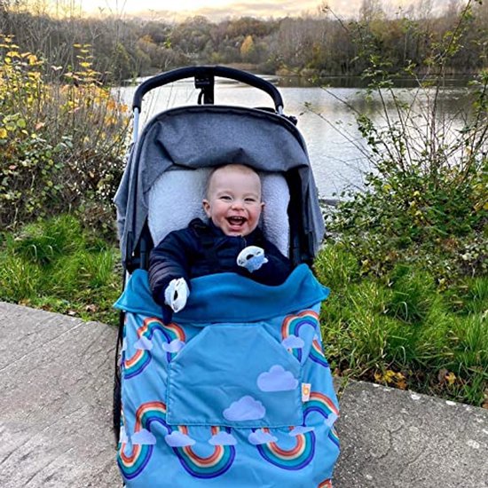 Multi-use waterdichte voetenzak voor kinderen - Perfect voor kinderwagen, drager, autostoeltje en speelmat