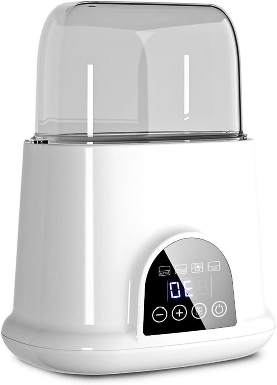 Multifunctionele Baby Fles Warmer Stoom Sterilisator Snelle Baby Voedsel Heater Grote Acity Adjtable Temperatuur Geluidsarm met LED-scherm