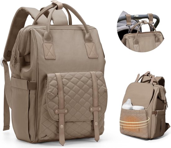 Multifunctionele Rugzak voor Ouders met Grote Opbergruimte en Stroller Straps van Lässig