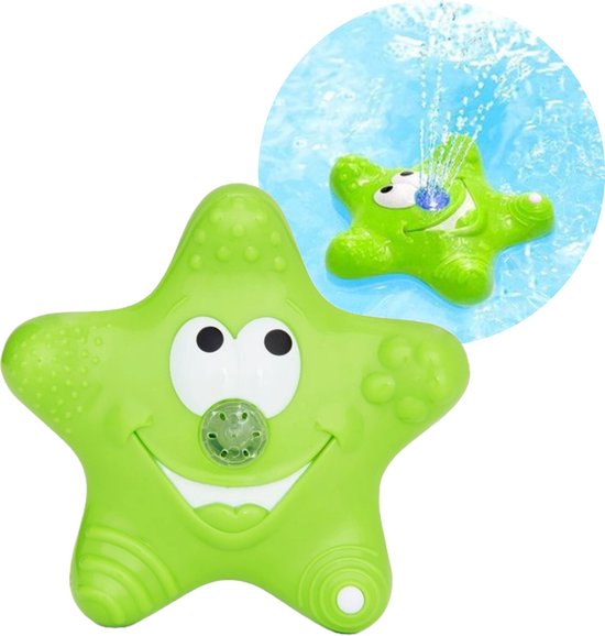 Munchkin Badspeelgoed, Stervormige Spuitfontein - Badspeeltje voor Jongens en Meisjes - Geeft licht! - Vanaf 12 Maanden - Sproeit en Spuit water van Munchkin