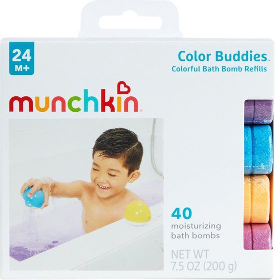 Munchkin Color Bombs Navulling - 40 Stuks Bruistabletten van Munchkin