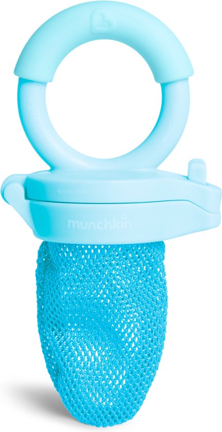 Munchkin Fresh Food Feeder - Fruitspeen - Sabbelzakje - Vanaf 6 Maanden - Blauw van Munchkin