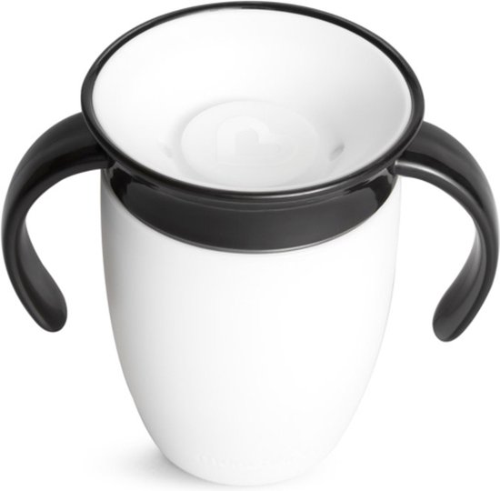 Munchkin Miracle 360° Sippy Cup Oefenbeker - Wit - 296ml - Anti-lek van Munchkin