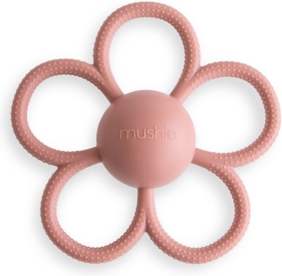 Mushie Bijtring Bloem Daisy van Mushie
