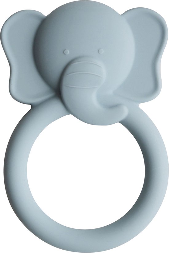 Mushie Elephant Bijtring Cloud van Merkloos