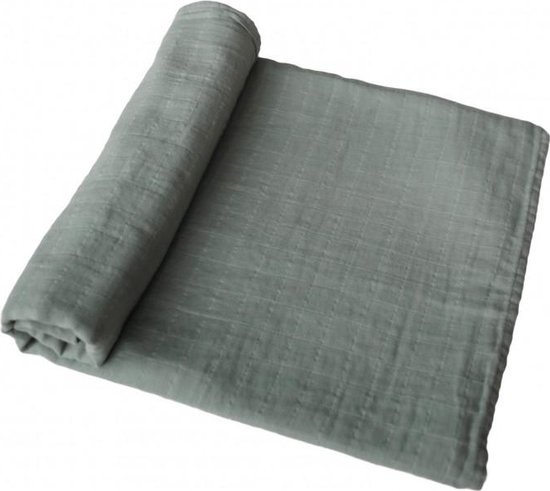 Mushie - Hydrofiele doek XL - Hydrofiele doeken - Roman Green van Mushie