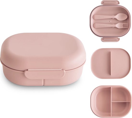 Mushie Lunchbox - Blush van Mushie