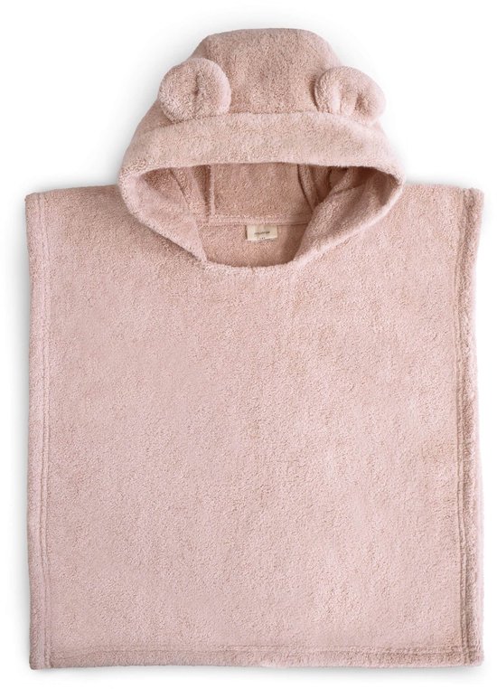 Mushie Poncho Handdoek Beer Blush 1-3 jaar van Mushie