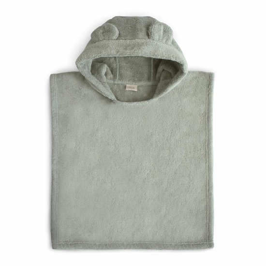 Mushie Poncho Handdoek Beer Moss 1-3 jaar van Mushie